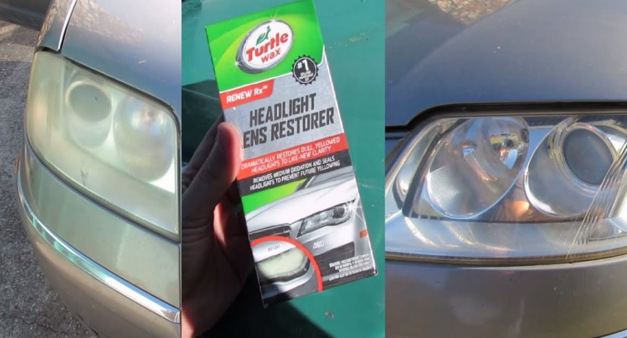 Cara membersihkan kaca lampu mobil yang buram