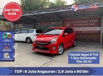 Jual Toyota Agya 2015 1.0L G A/T di DKI Jakarta