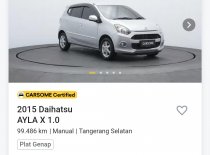 Jual Daihatsu Ayla 2015 1.0L X MT di Banten