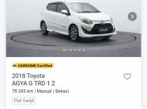 Jual Toyota Agya 2018 1.2L G M/T TRD di Banten