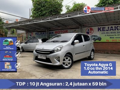 Jual Toyota Agya 2014 1.0L G A/T di DKI Jakarta-1