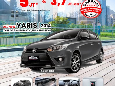 Jual Toyota Yaris 2014 1.5G di Kalimantan Barat-1